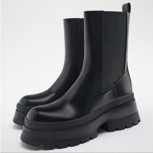 NOT FOR SALE Zara Treaded Chelsea Boots
